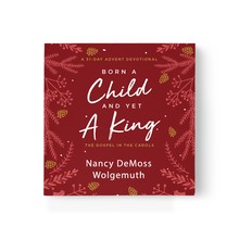 Born a Child and Yet a King Tabletop Advent Card Set