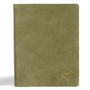 CSB Notetaking Bible Sage SuedeSoft LeatherTouch, ROH Edition