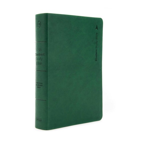 CSB Student Study Bible, Emerald Leathertouch