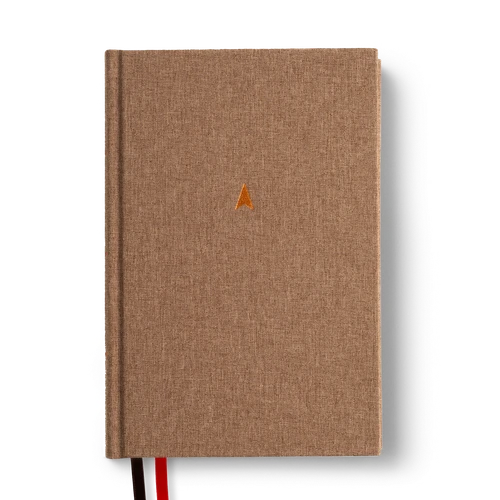 CSB Men's Daily Bible (Brown Cloth-Over Board)