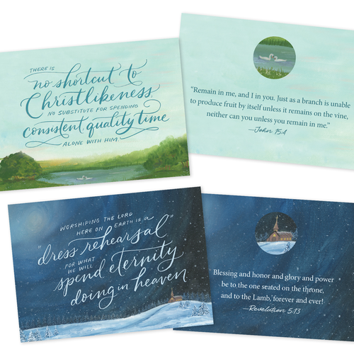 In His Presence Note Card Set