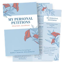 My Personal Petitions Booklet & Bookmark