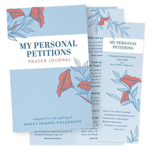 My Personal Petitions Booklet & Bookmark