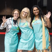 True Woman Apron Teal