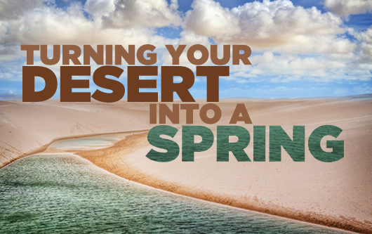 Turning Your Desert into a Spring | Revive Our Hearts Blog | Revive Our ...