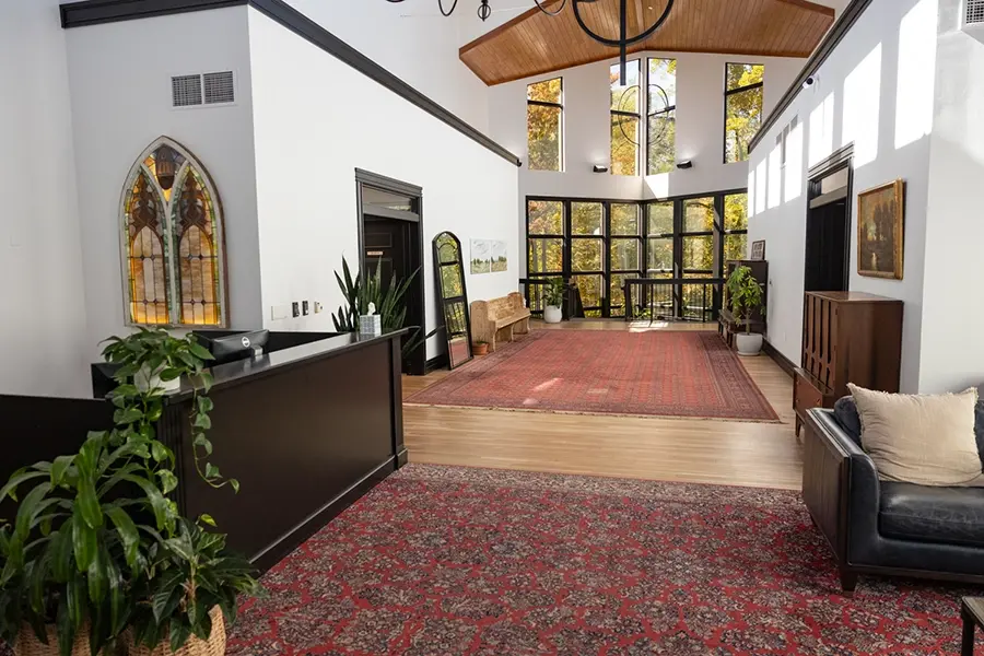 Lobby of the ROH Ministry Center