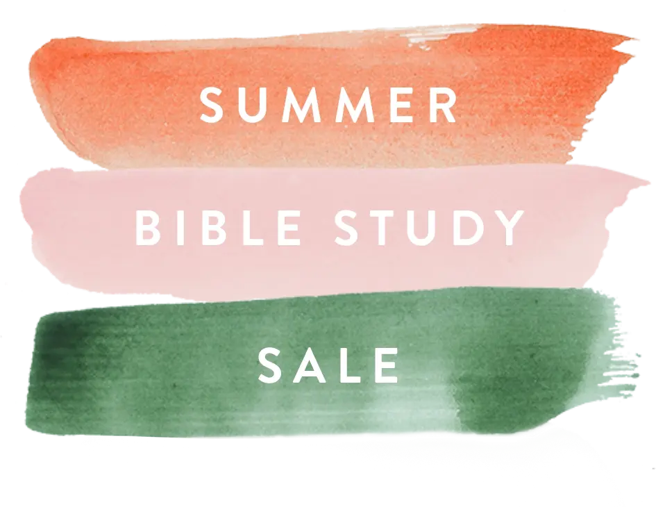 Bible Study Sale