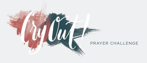 Cry Out! Prayer Challenge Challenge