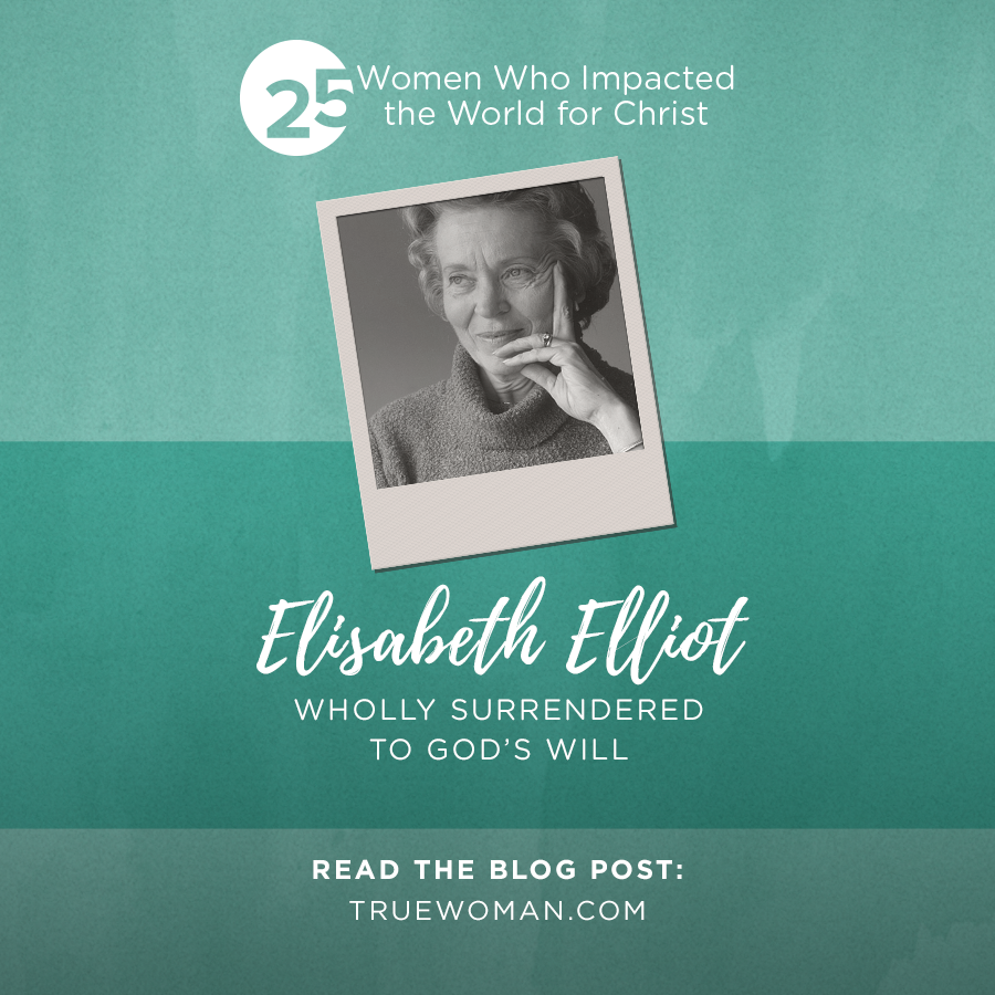Thumbnail of Elisabeth Elliot: Wholly Surrendered to God’s Will